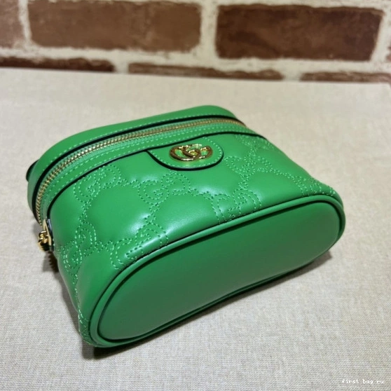 First bag ru GG bag Matelassé mini handle top GUCCI 0709